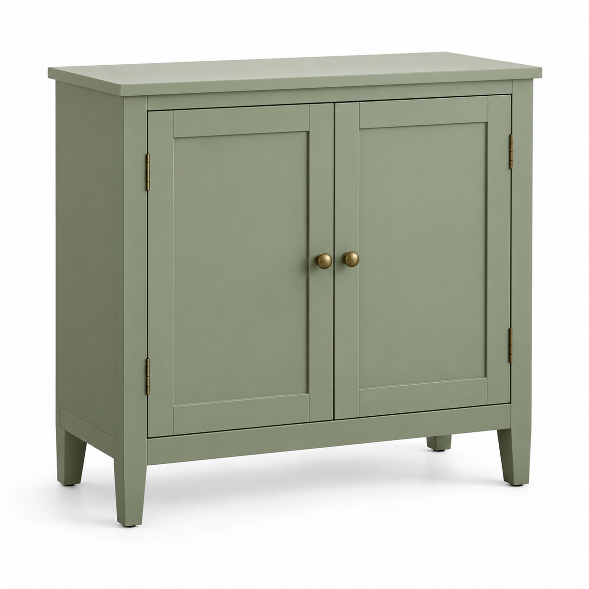 2-Door Accent Storage Cabinet, Sage Green